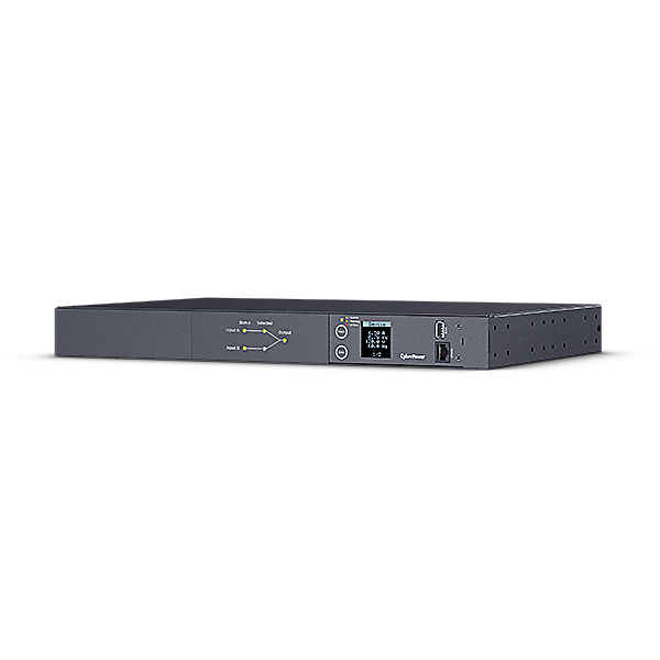 METERED ATS PDU 15A 1U 120V 2 X NEMA 5-15P 10 X NEMA 5-15R