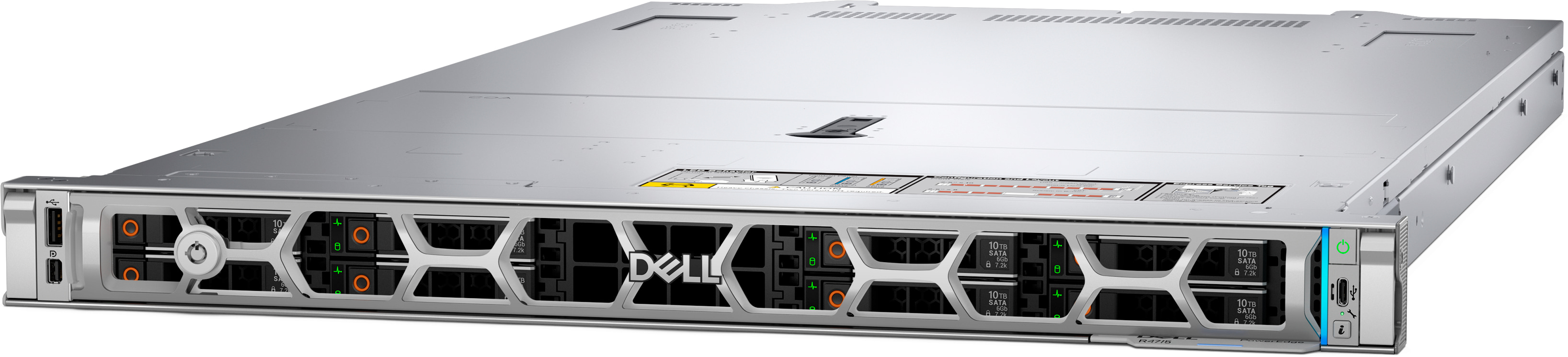 SV POWEREDGE R4715 AMD EPYC 9135 16C/32T 2X32G 2X2TB SDD 3YW