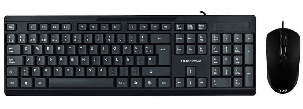 COMBO ACTECK 2 EN 1 ALMBRICO CREATOR MK210 / 1000 DPI / TECLADO