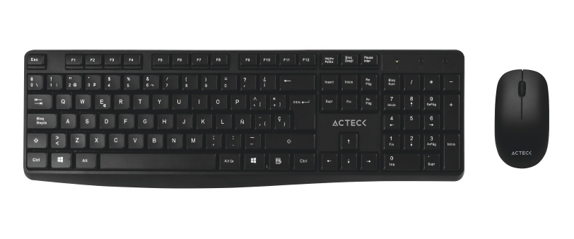 COMBO ACTECK 2 EN 1 INALMBRICO CREATOR MK440 / TECLADO MULTIMEDIA