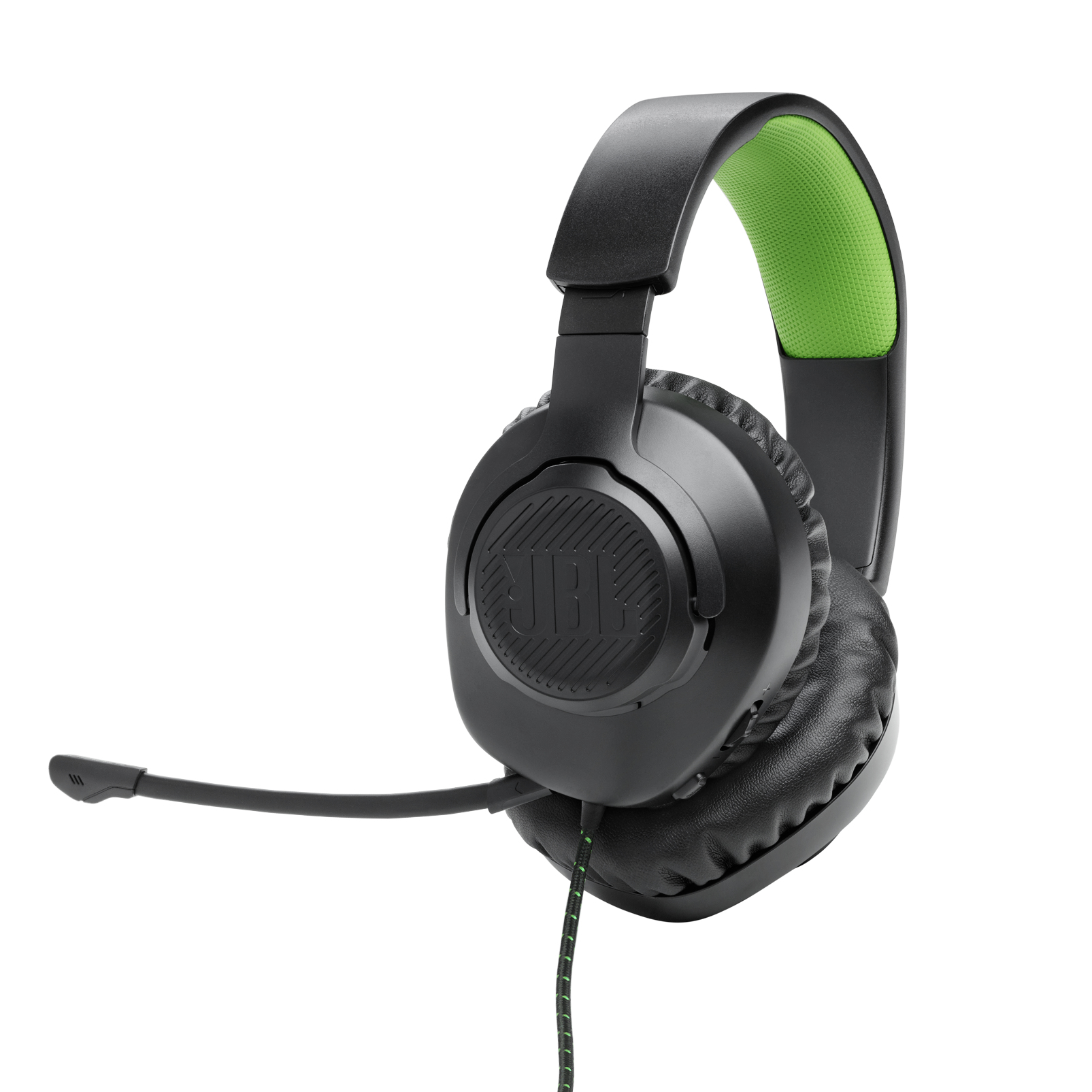JBL QUANTUM 100X CONSOLE GAMING HEADSET FOR XBOX BLACK AND GREEN
