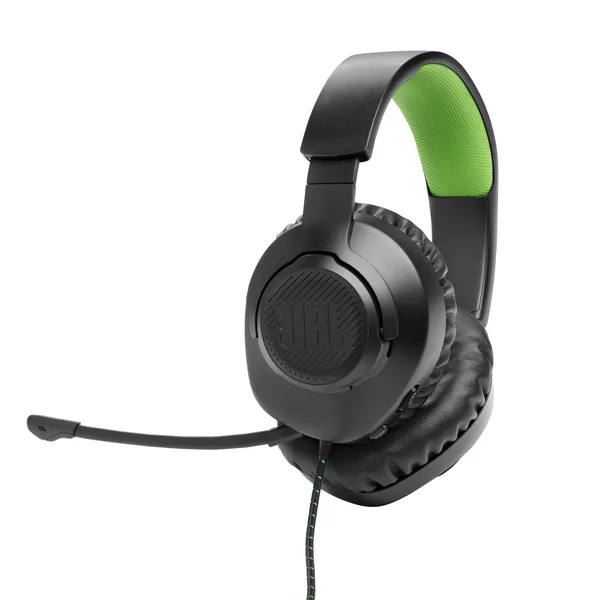JBL QUANTUM 100X CONSOLE GAMING HEADSET FOR XBOX BLACK AND GREEN