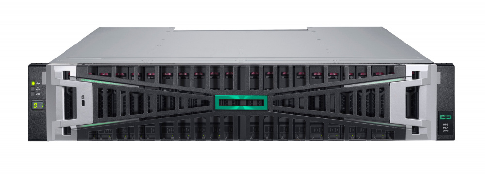 HPE MSA 2070 SFF 2X10 25GBE ISCSI 4-PORT CNTRL 12X1.92TB SSD 4X