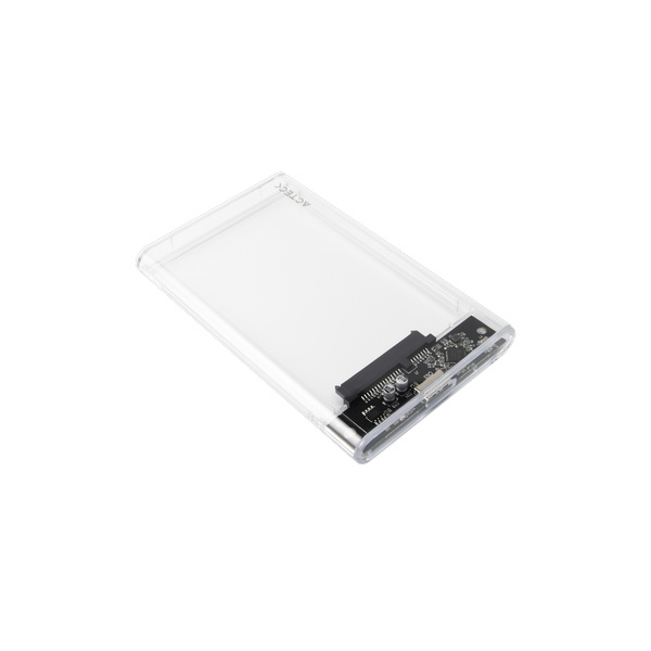 ENCLOSURE ACTECK DE DISCO DURO HDD 2.5 ARMOR CLEAR HC440 / TIPO