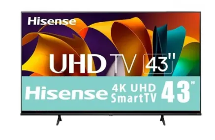 HISENSE PANTALLA LED 4K 43 PULG SMART TV VIDAA