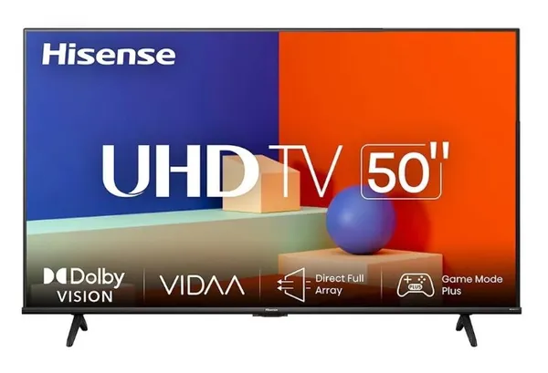 TV HISENSE 50A6NV 50 INC LED 4K UHD VIDAA SMART TV