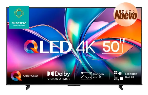HISENSE 50-INCH QLED 4K SMART TV