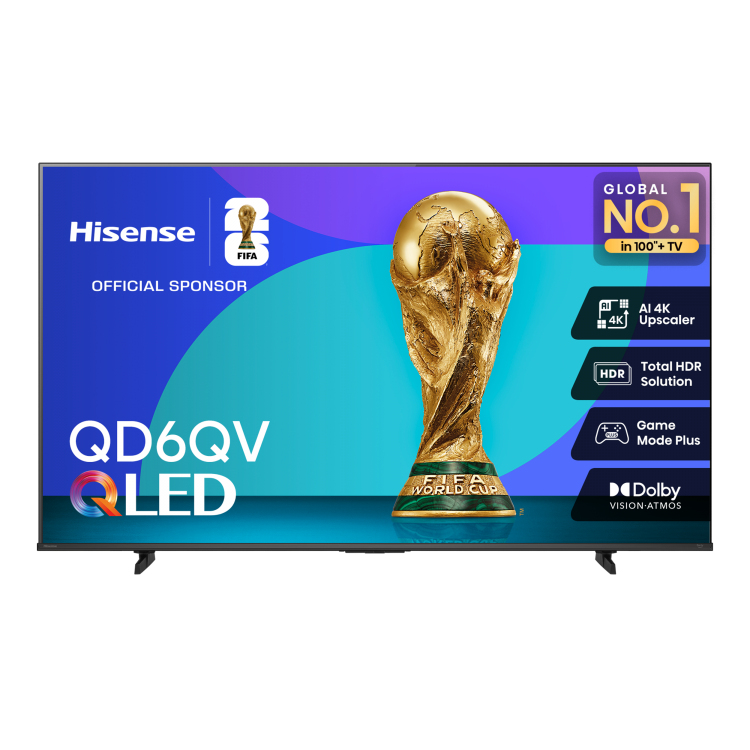 HISENSE QLED SCREEN 4K 65 INCH SMART VIDAA TV