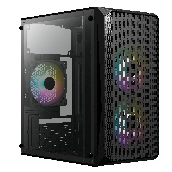 GABINETE ACTECK MINI TORRE DOOM GI630 / MAX MB M-ATX FUENTE AT