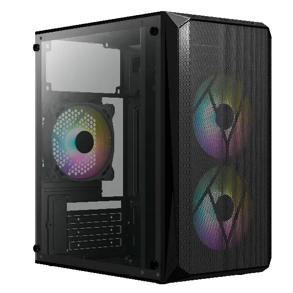 GABINETE ACTECK MINI TORRE DOOM GI630 / MAX MB M-ATX FUENTE AT