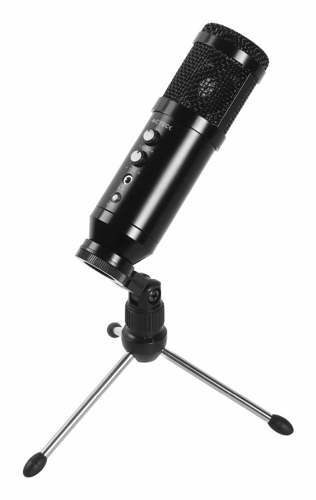 MICRFONO ACTECK PARA COMPUTO DEVO PLUS MC455 / USB A / CONDENSAD