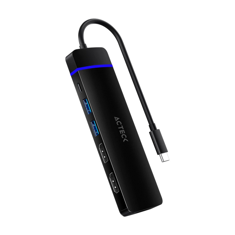 DOCKING STATION ACTECK MINI MULTIPUERTO 8 EN 1 TIPO C GATE 8V D