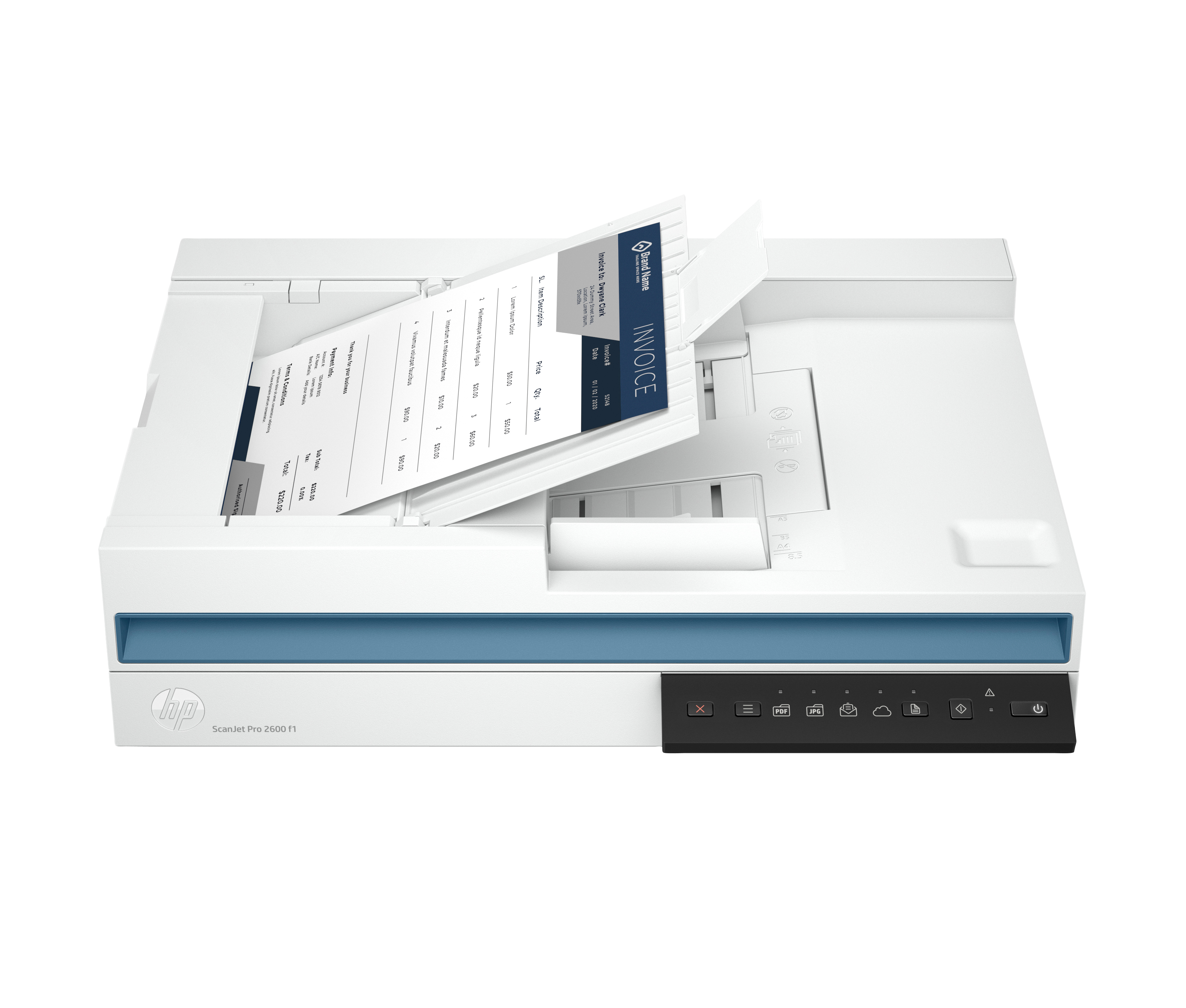 SCANJET PRO 2600 F1 ESCO 25 PPM USB COLOR