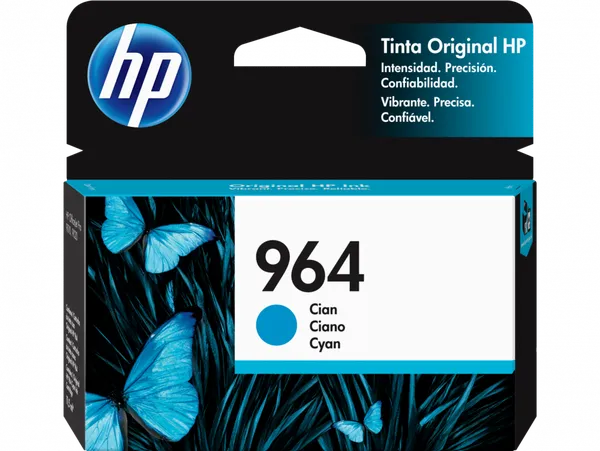 TINTA CYAN HP 964 RENDIMIENTO 700 PAGINAS 3JA50AL
