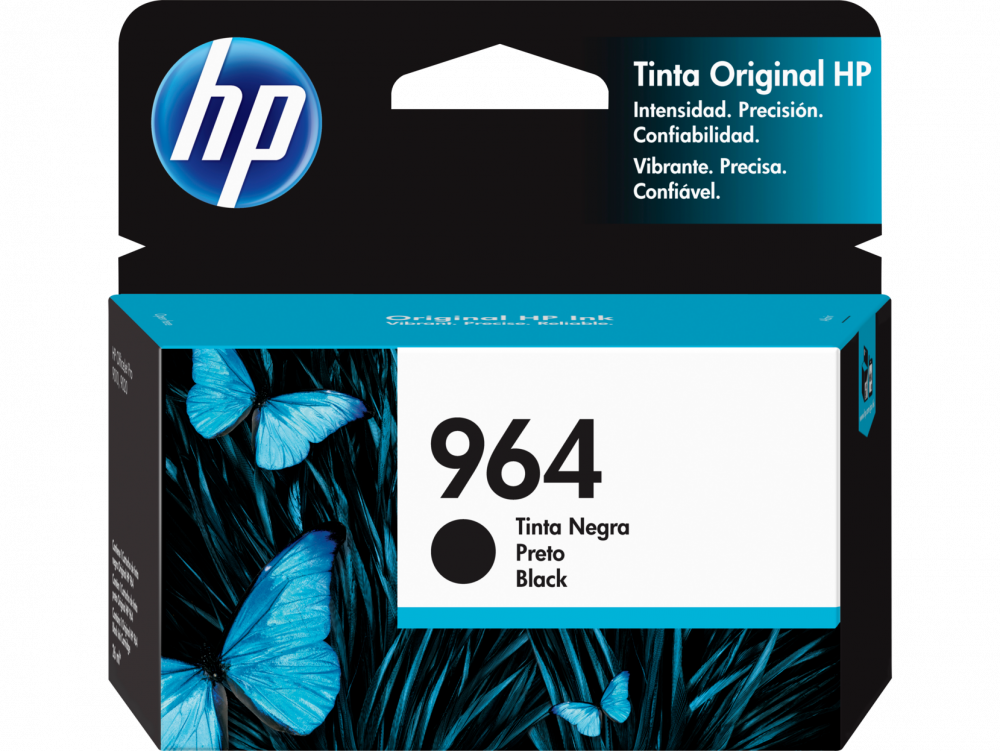 TINTA NEGRO HP 964 RENDIMIENTO 1000 PAGINAS 3JA53AL