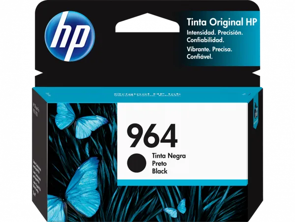 TINTA NEGRO HP 964 RENDIMIENTO 1000 PAGINAS 3JA53AL
