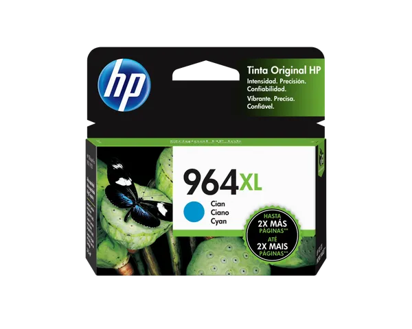 TINTA CYAN HP 964XL RENDIMIENTO 1600 PAGINAS 3JA54AL