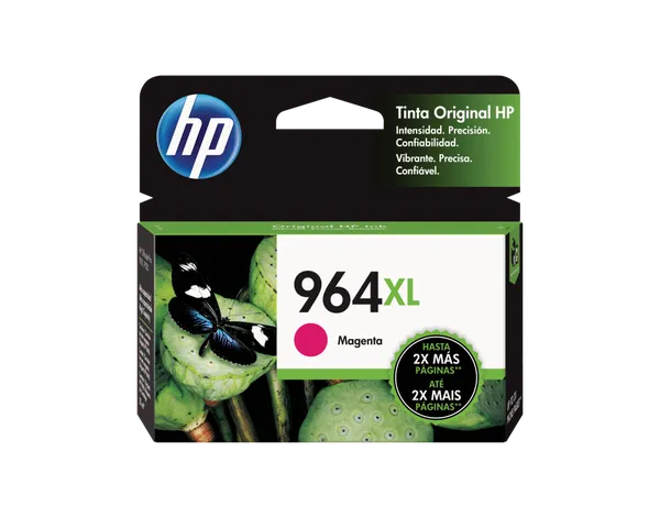 TINTA MAGENTA HP 964XL RENDIMIENTO 1600 PAGINAS 3JA55AL