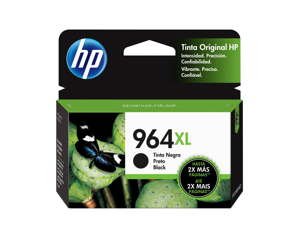 TINTA NEGRO HP 964XL RENDIMIENTO 2000 PAGINAS 3JA57AL