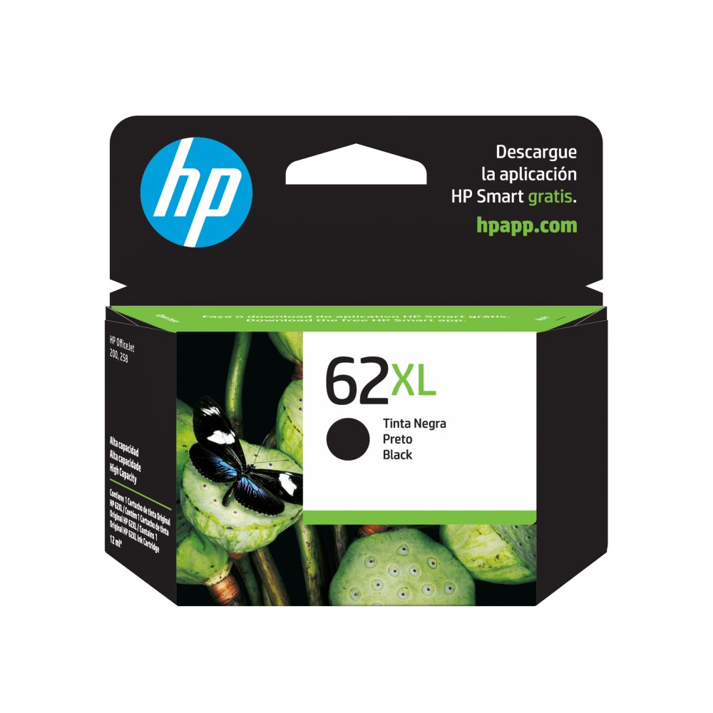 TINTA NEGRA HP 62XL C2P05AL