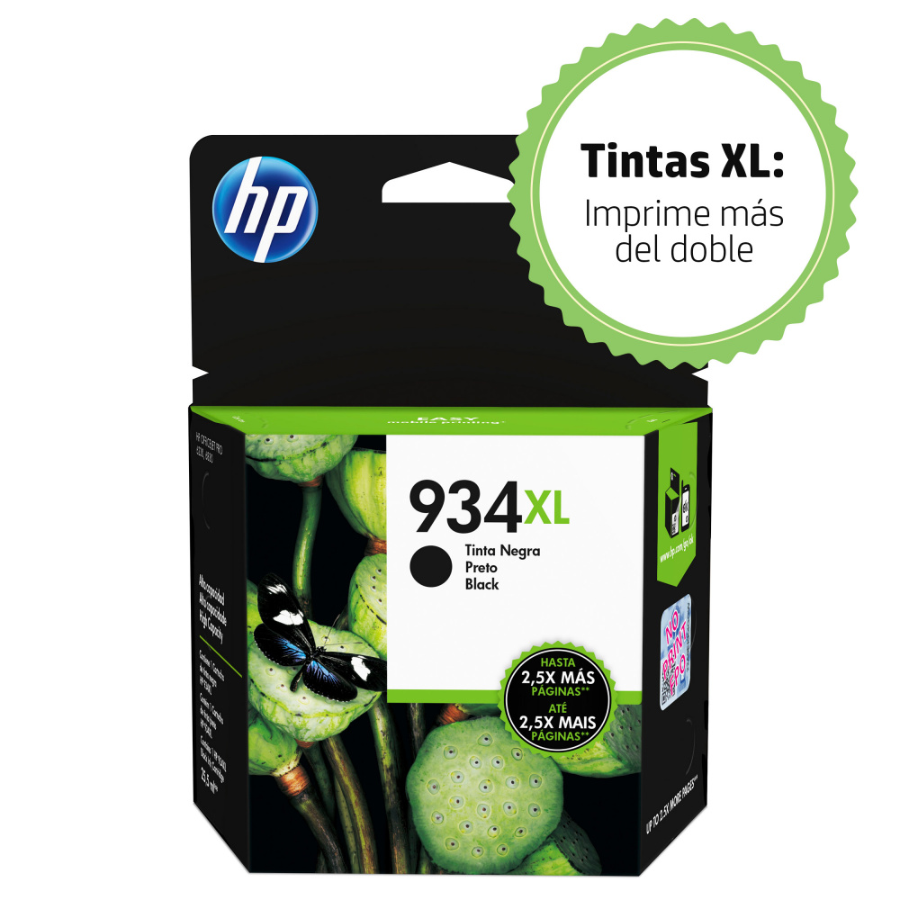 TINTA NEGRA HP 934XL 0
