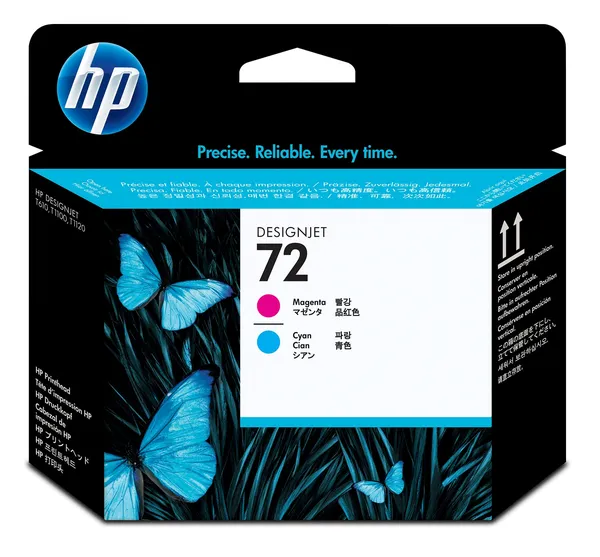 HP 72 CABEZAL MAG/CYAN TINTA AMPLIO FORMATO C9383A