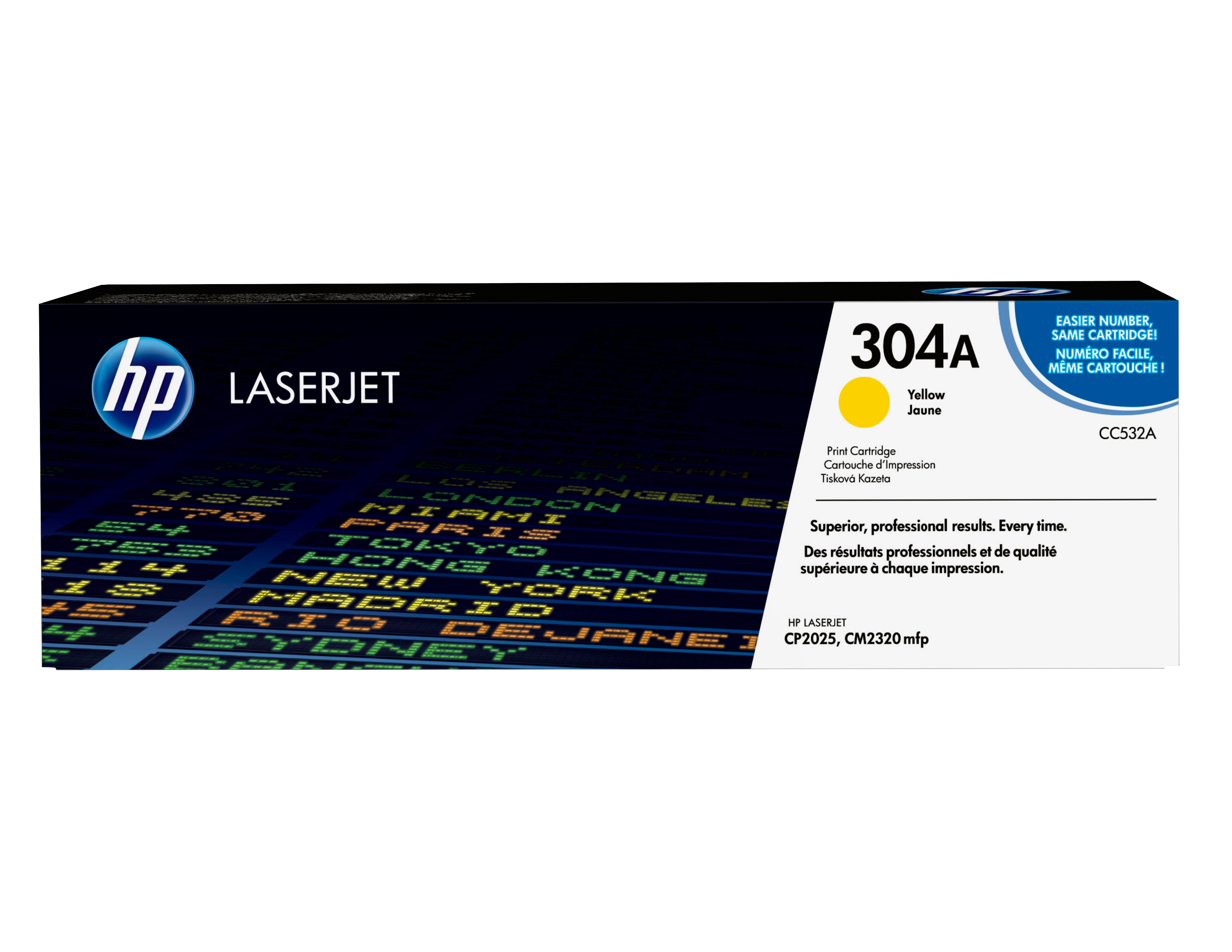 HP COLOR LASERJET CP2025 YEL CRTG CC532A