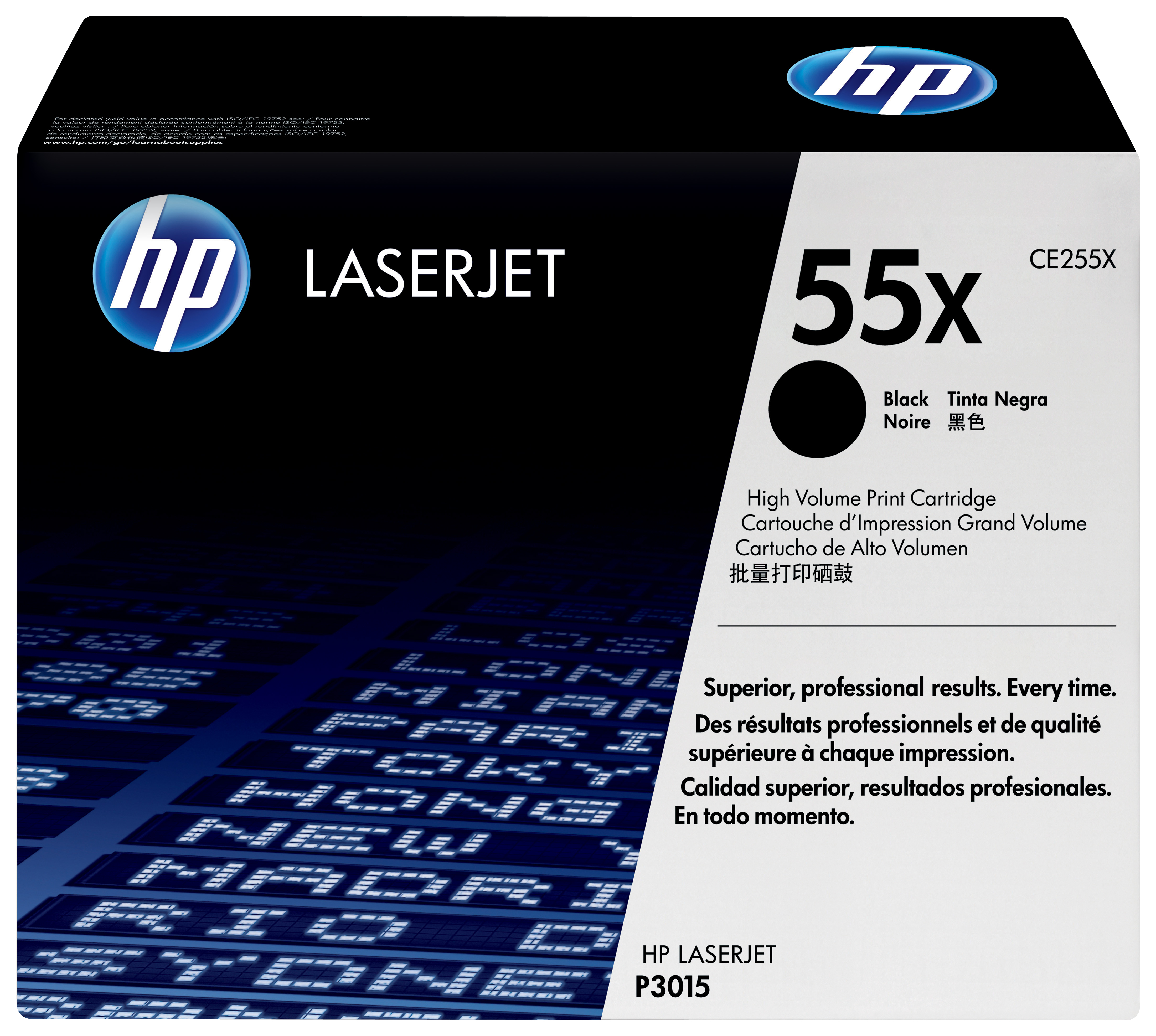 HP LASERJET P3015 12.5K PRINT CARTRIDGE CE255X