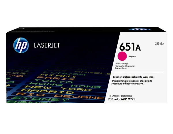 HP LASERJET 700 COLOR MFP 775 MGNT CRTG  CE343A