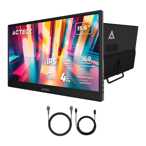 MONITOR PORTATIL ACTECK PLANO 15.6 IPS / LINKPAD LP15Y / FHD