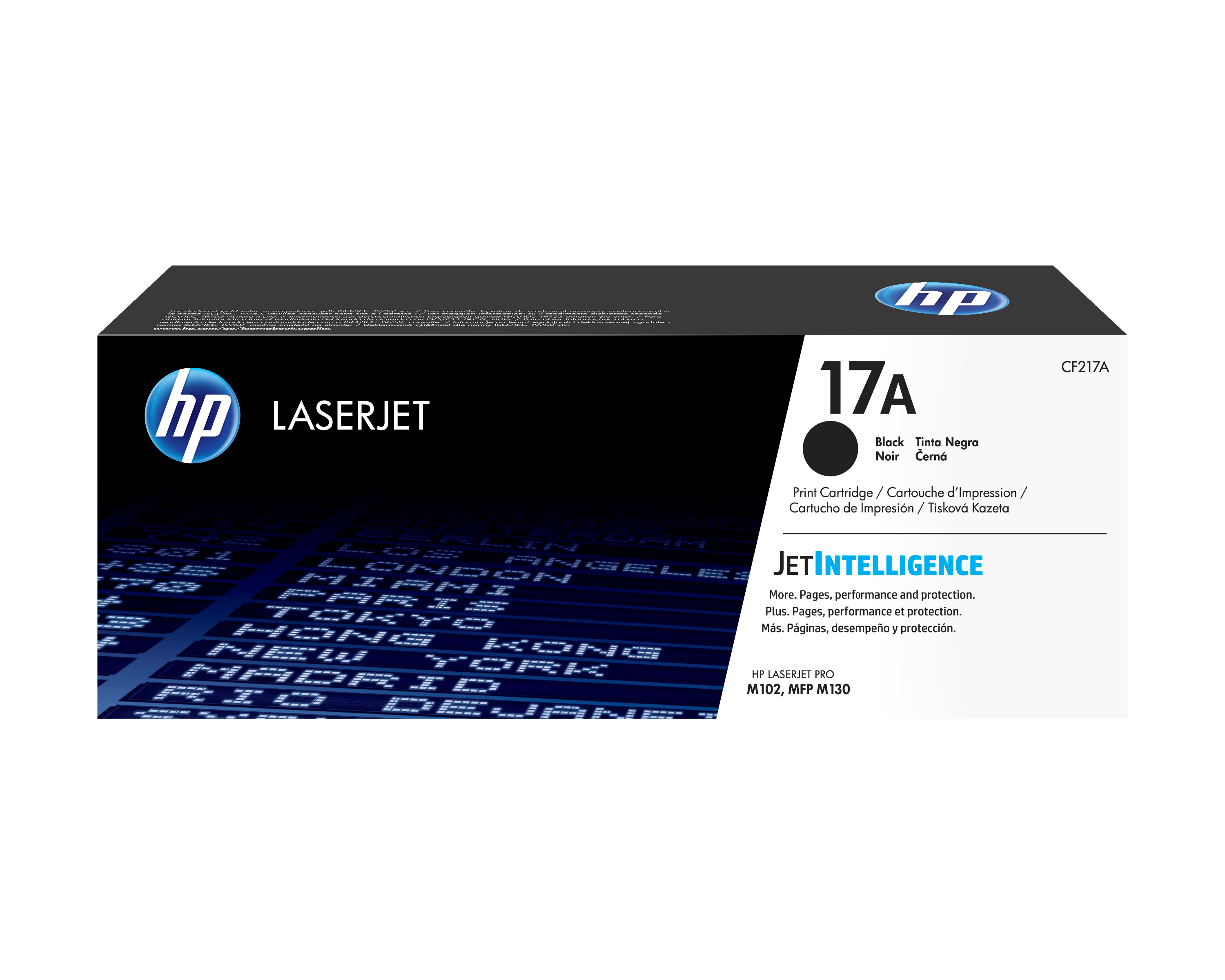HP 17A BLACK ORIGINAL LASERJ TONER CARTRIDGE CF217A