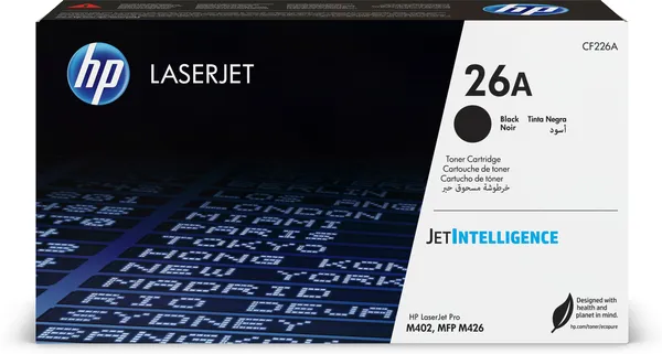 HP 26A BLACK LASERJET TONER CARTRIDGE