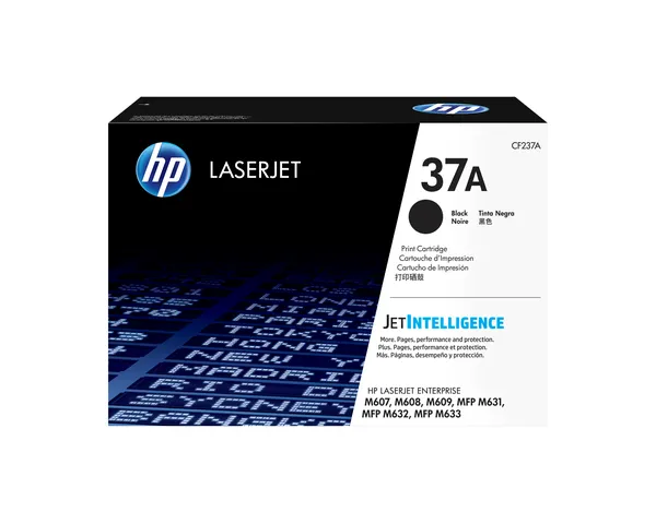 HP 37A BLACK LASERJET TONER CARTRIDGE CF237A