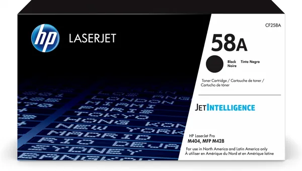 TONER NEGRO HP 58A RENDIMIENTO 3000PAG CF258A OPG