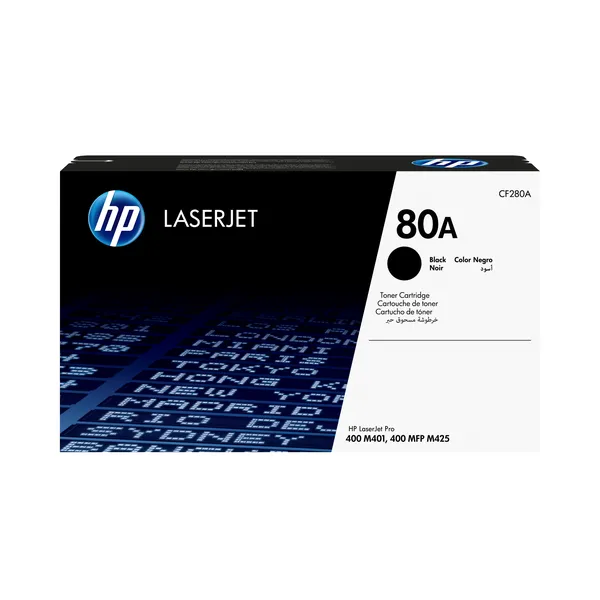 HP 80A BLACK LASERJET TONER CARTRIDGE CF280A