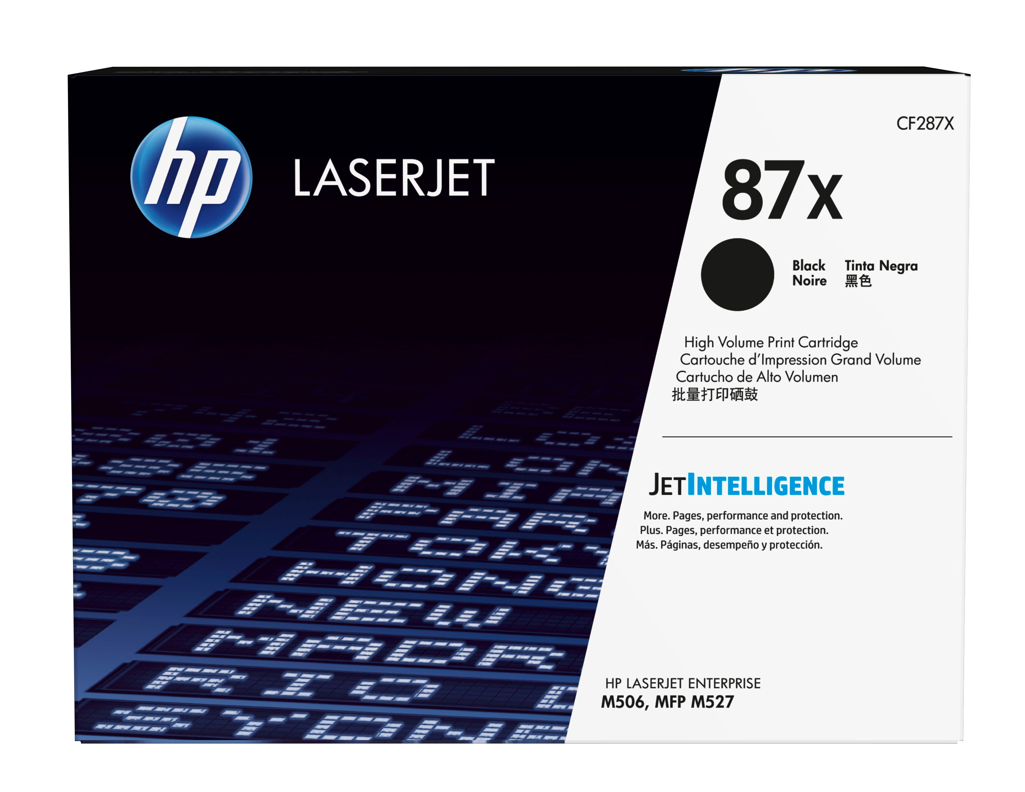 HP LASERJET 87X BLACK TONER CARTRIDGE