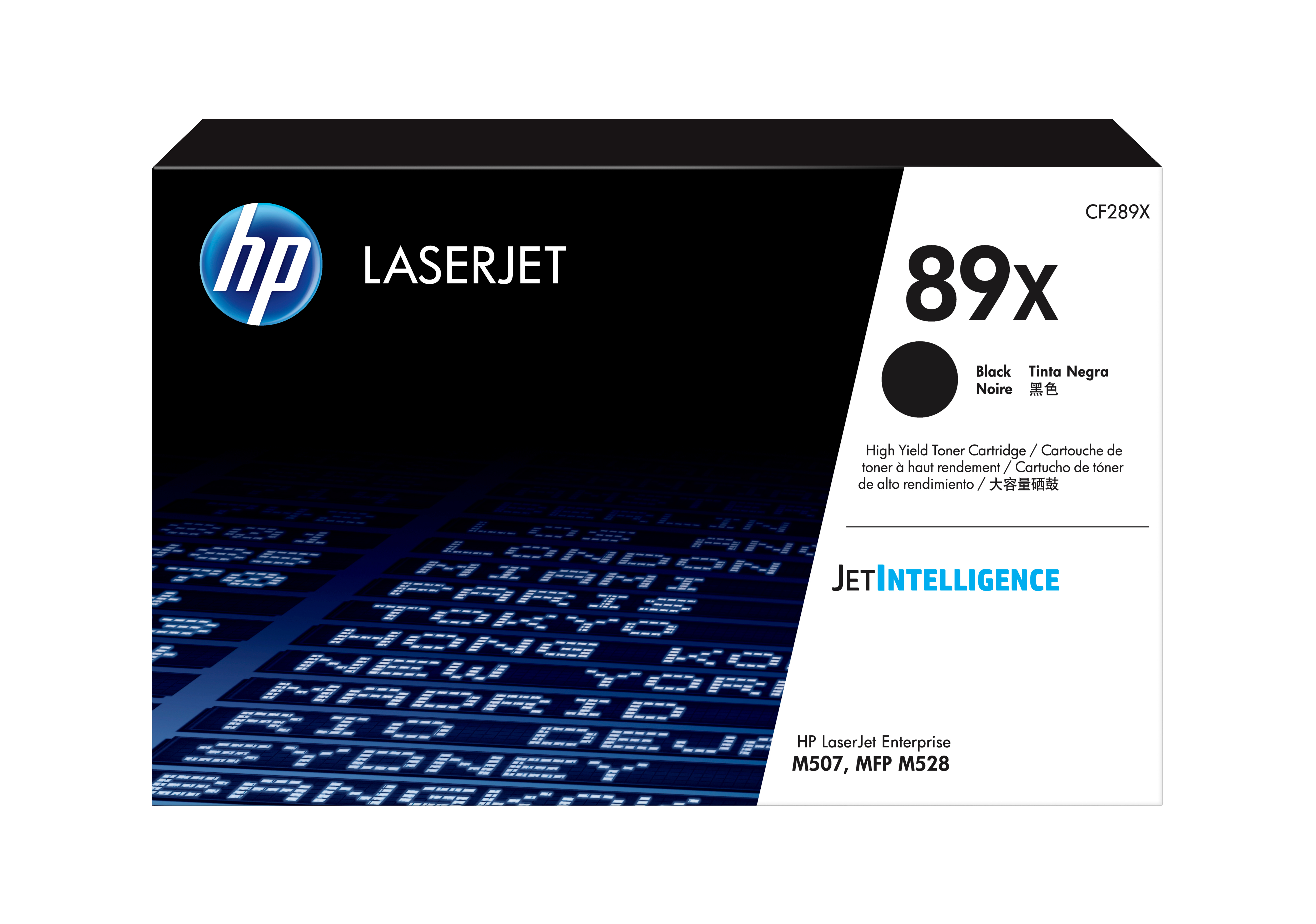 TONER NEGRO HP 89X RENDIMIENTO10.000PAG CF289X