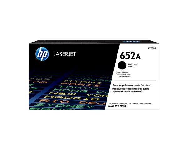 HP 652A BLACK ORIGINAL LASERJET TONER 11500 PAGS