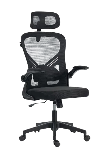 SILLA OFICINA FLUX BASE EC343HR PP+MALLA+ESPUMA DE ALTA SUAVIDAD