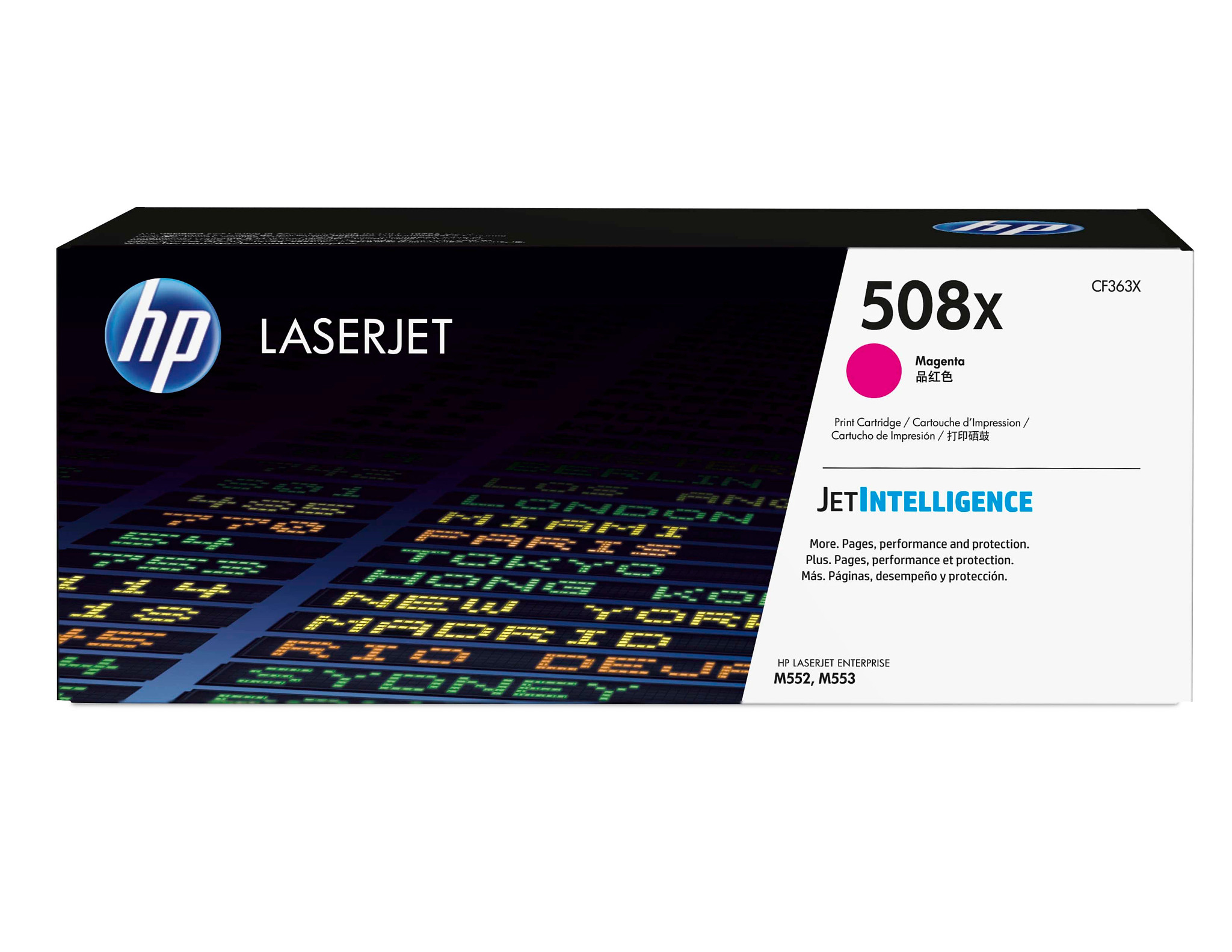 TONER MAGENTA HP 508X RENDIMIE 9500POGS CF363X