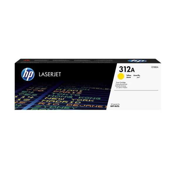 HP 312A YELLOW LASERJET TONE CARTRIDGE CF382A