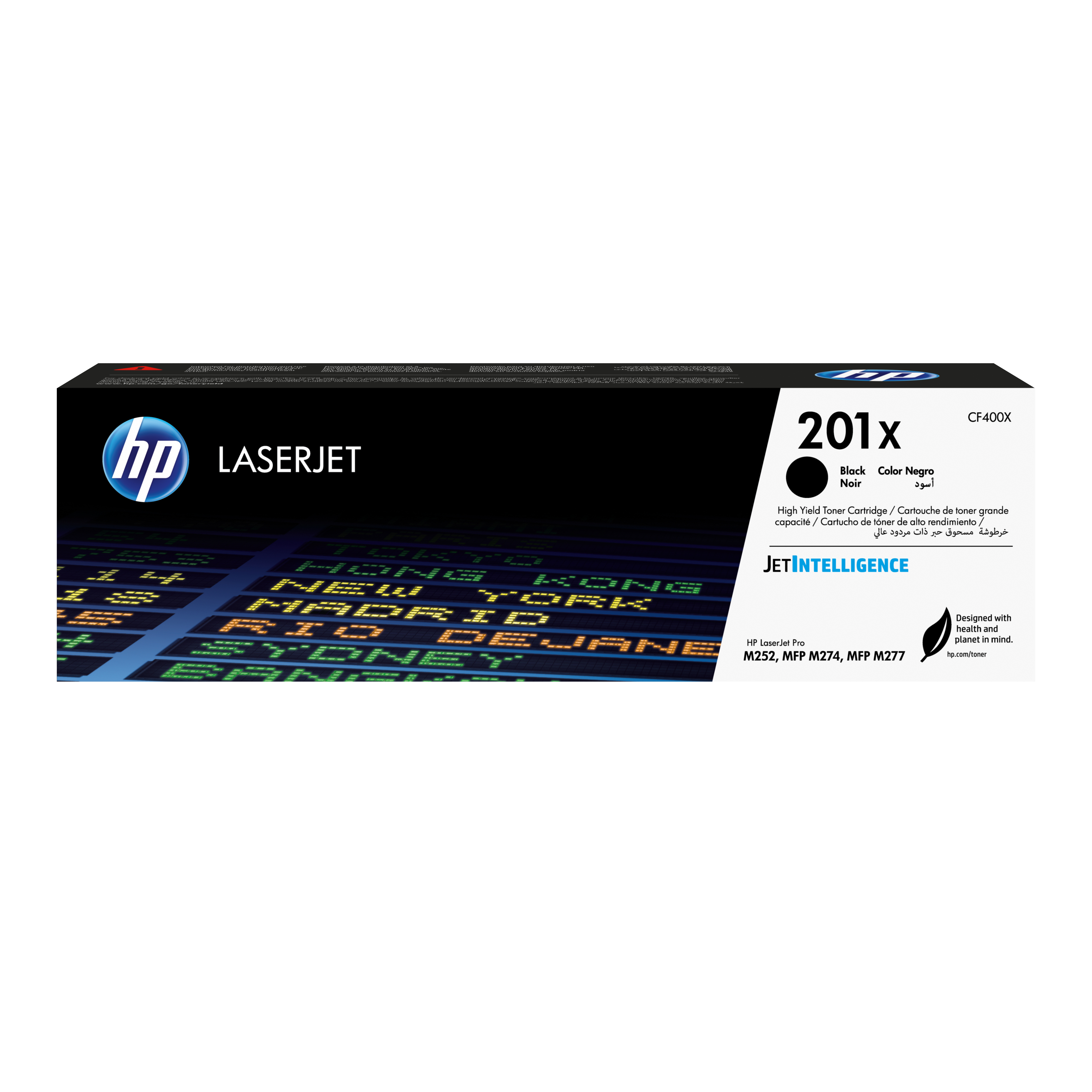 HP 201X BLACK LASERJET TONER CARTRIDGE