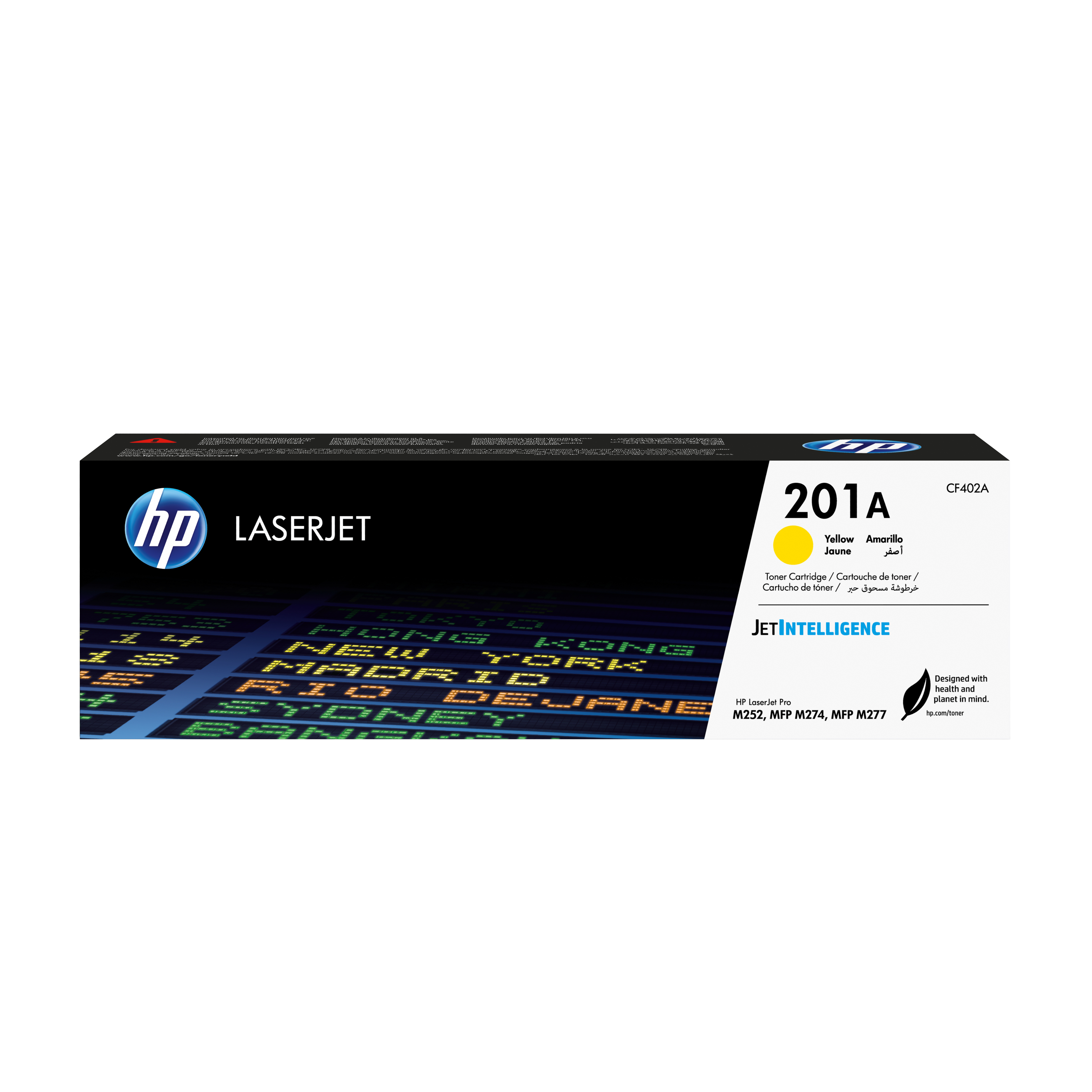 HP 201A YELLOW LASERJET TONER CARTRIDGE