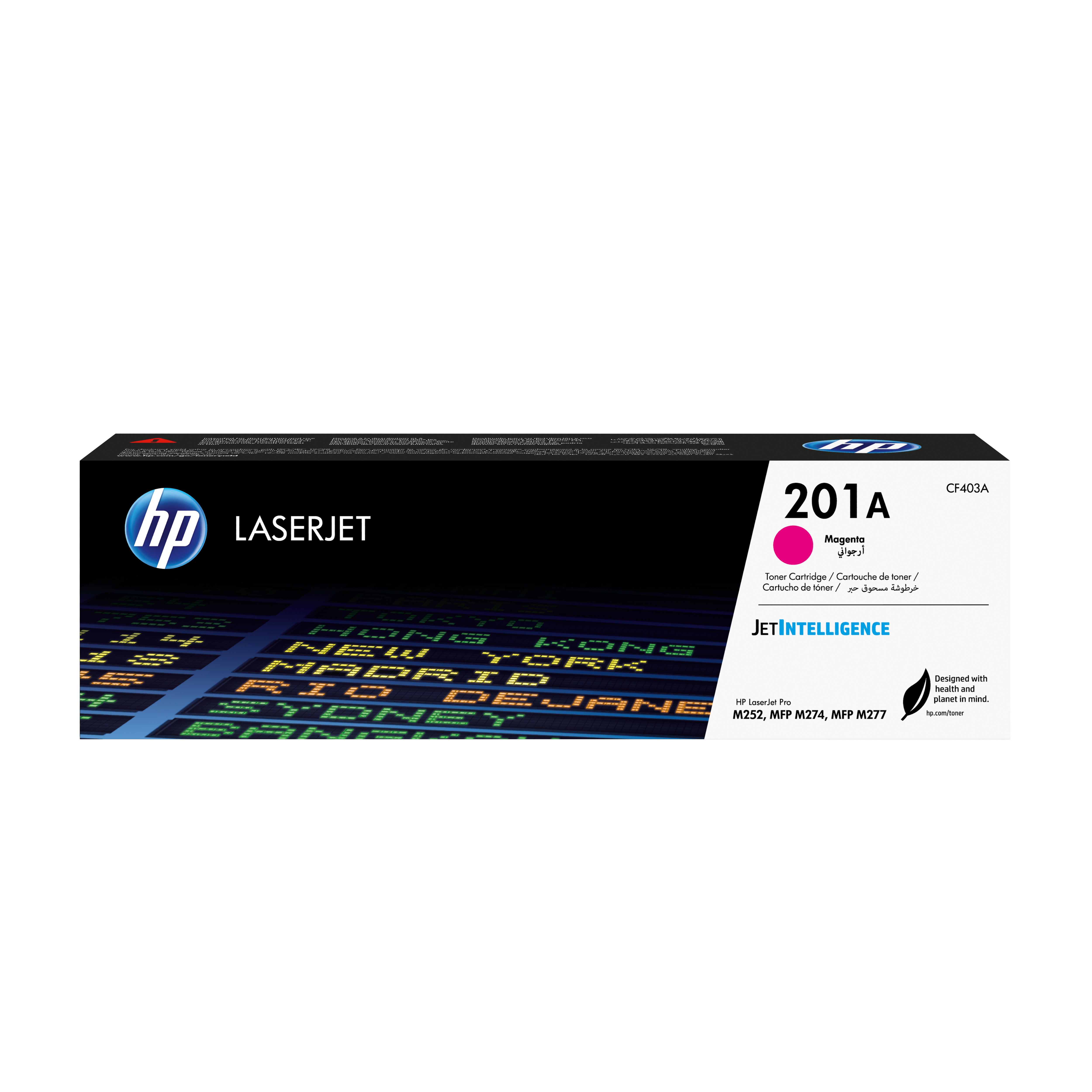 HP 201A MAGENTA LASERJET TONER CARTRIDGE