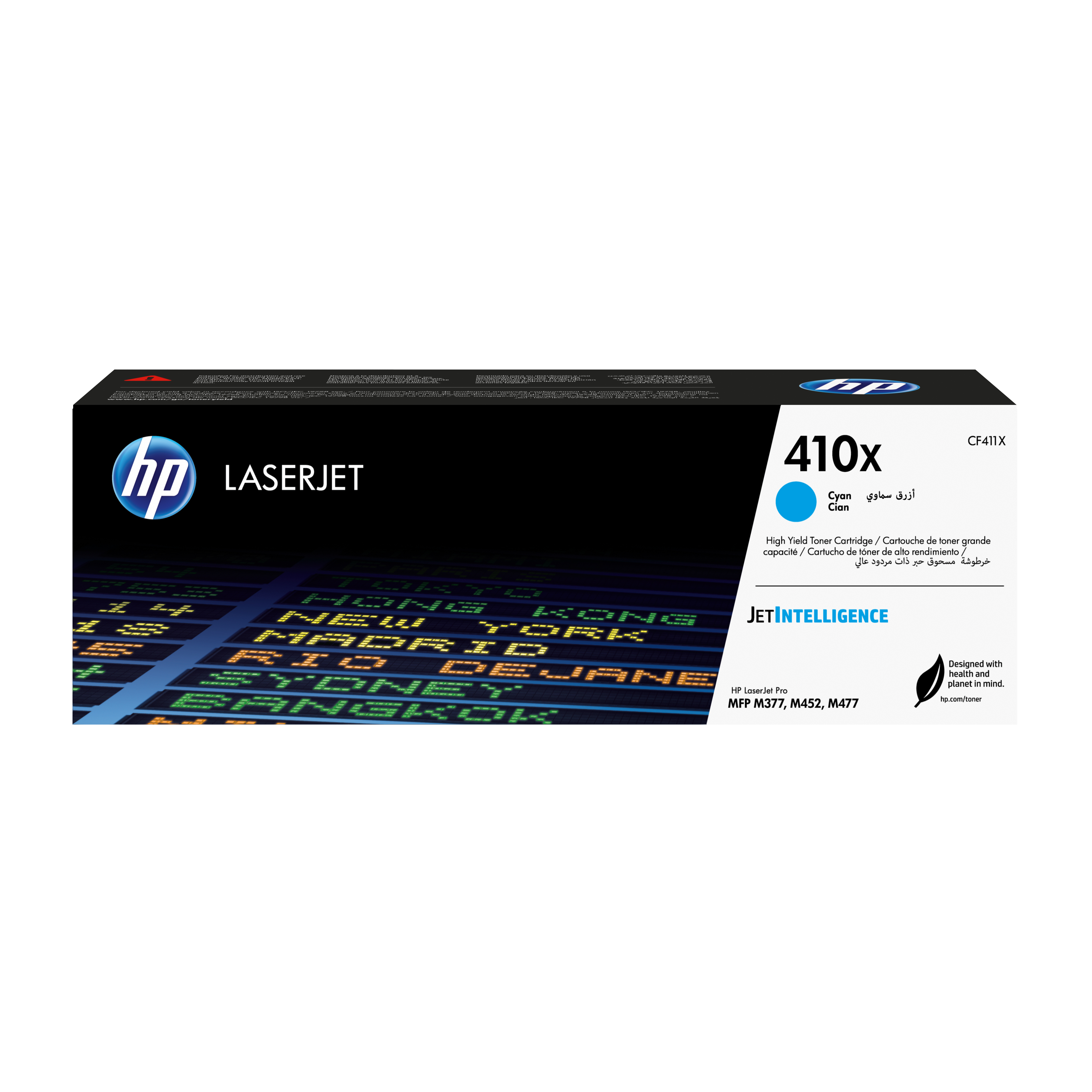HP 410X CYAN CARTRIDGE