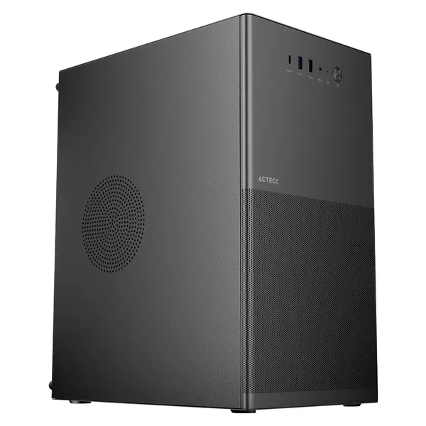 GABINETE MINI TORRE REX PRO GI7 MAX MB M-ATX SIN FUENTE / 1X USB