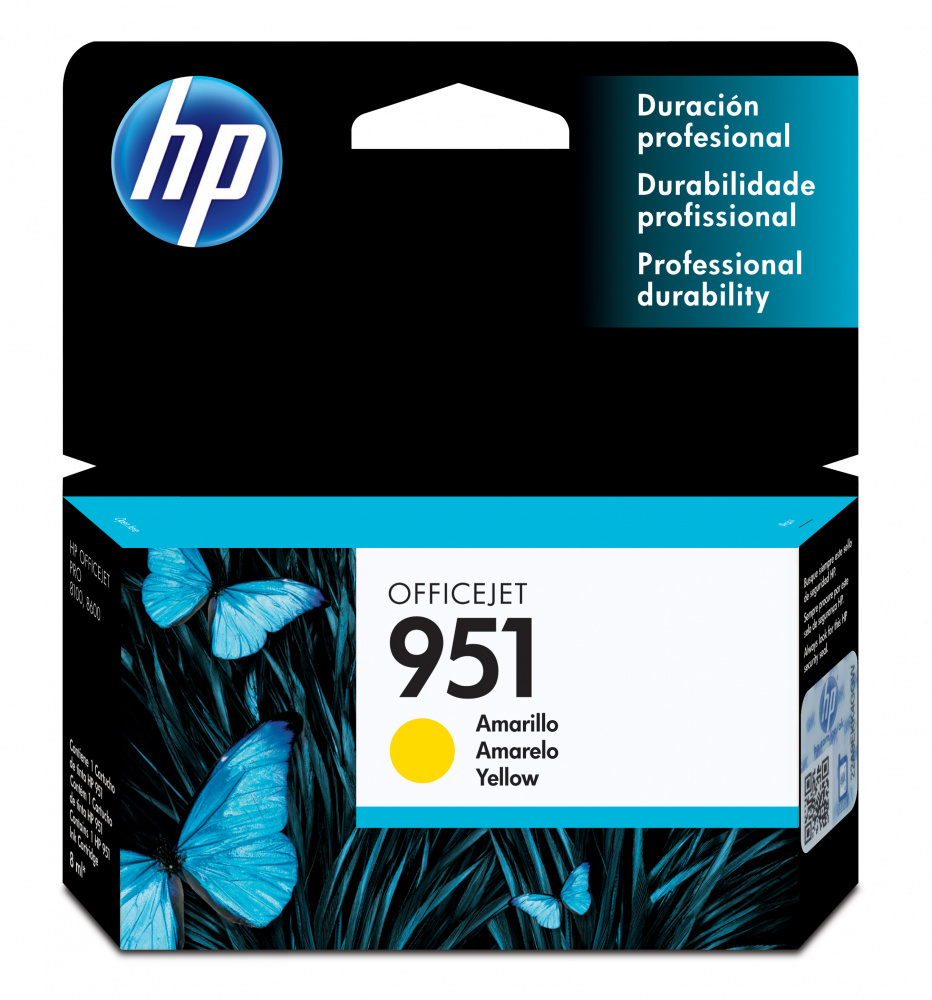 TINTA AMARILLA HP 951 CARTRIDGE CN052AL