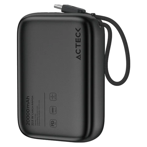 CARGADOR POWERBANK ENERGON GO P LUG MAX PG80 20000 MAH USB-C CON