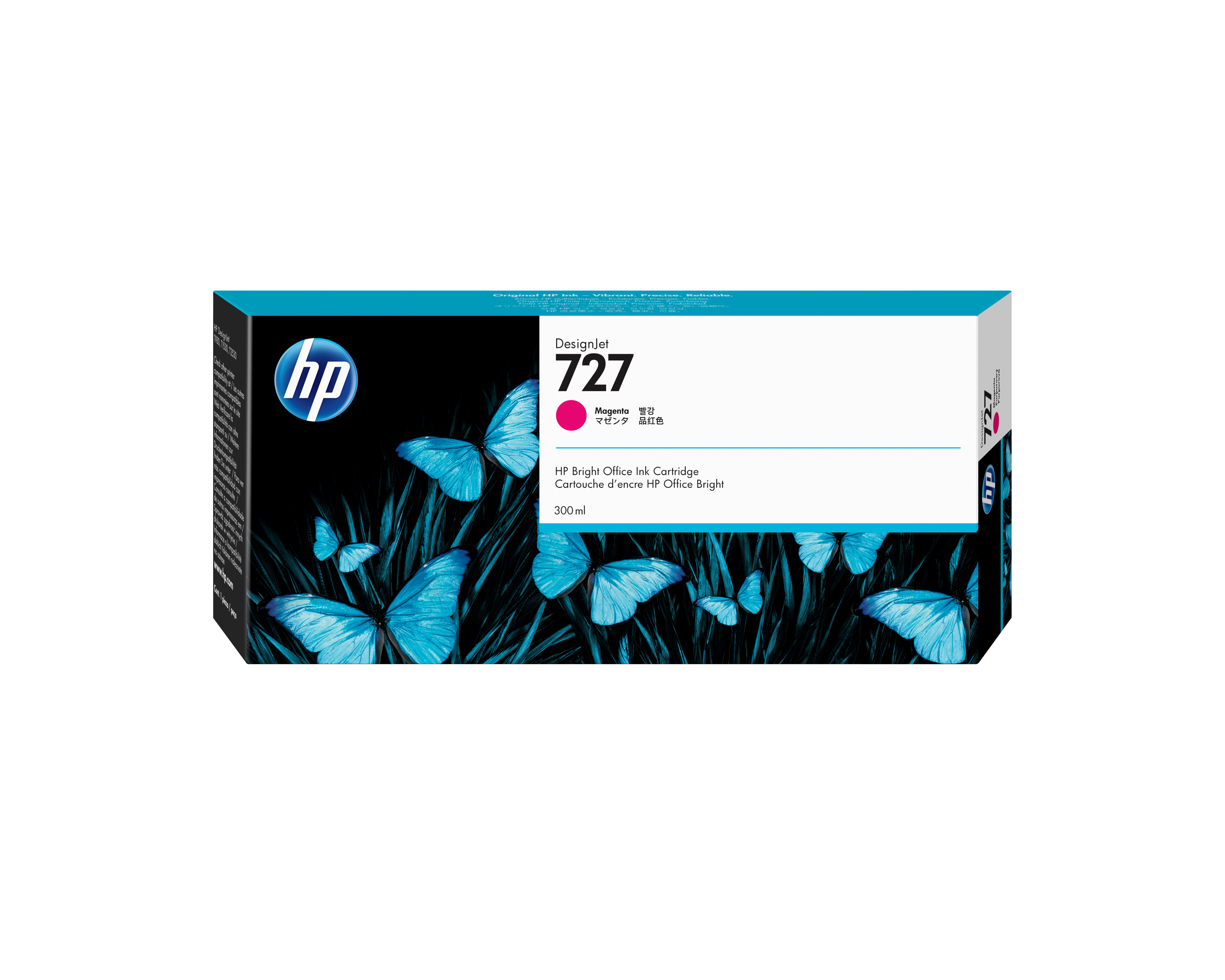 HP 727 MAGENTA 300ML TINTA AMPLIO FORMATO F9J77A