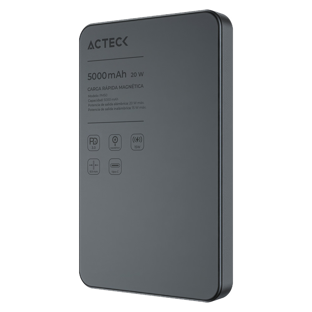 CARGADOR POWERBANK ENERGON GO S LIM PRO PM50 5000 MAH CARGA INALA